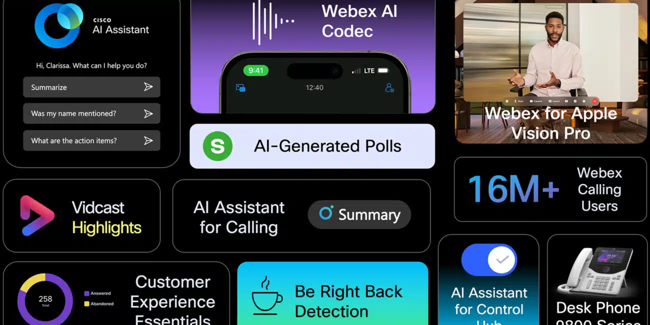 A year in review: AI-powered innovations across the Webex Suite