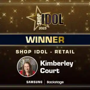 Mobile Industry Awards 2023: Vodafone's Kimberley Court wins Shop Idol Retail 2023