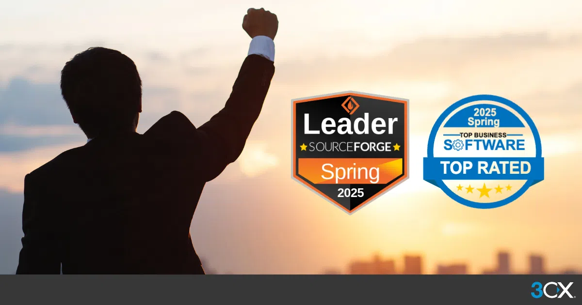 3CX Wins Awards from SourceForge & Top Business Software